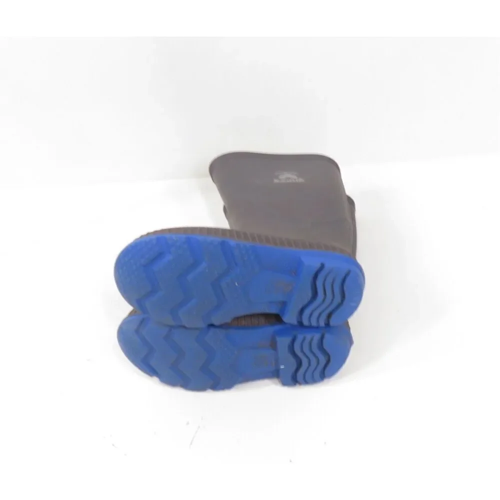 Kamik Kids Stomp Rain Snow Boots Grey Blue Boys Unisex Toddler Size 10T